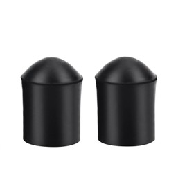 HilBeliFU Cello Stopper, 2 Pcs Cello Endpin Rubber Cap Set, 9.5mm Inner Diameter Double Bass Endpin Protectors, Accessory for Protecting Bass Foot Support and Floor
