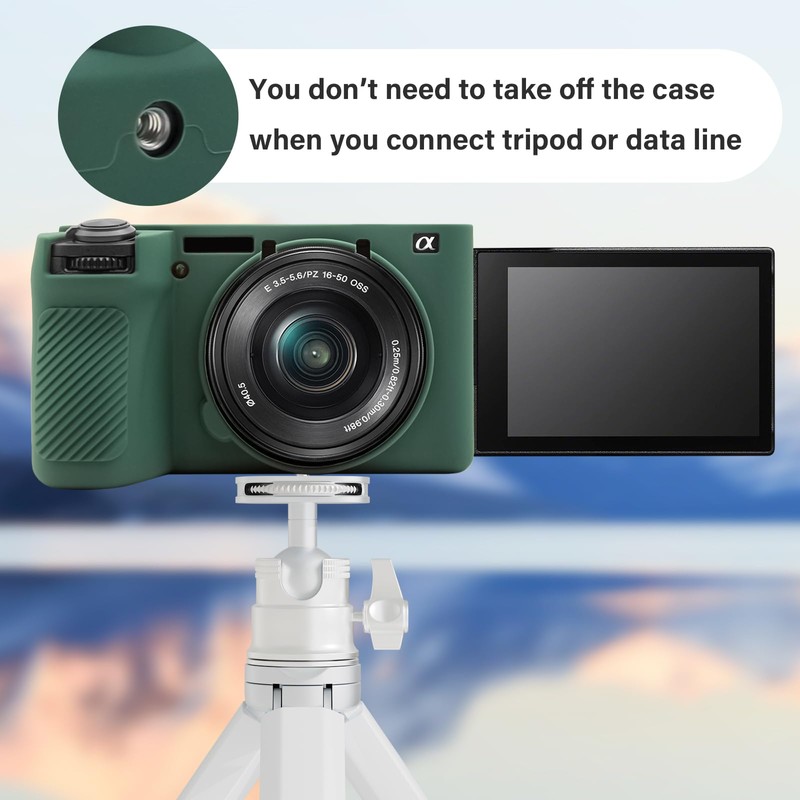 VOVMOEYA A6700 Camera Case Accessories Kit - Silicone Protective Case
