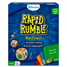 Skillmatics Board Game Rapid Rumble, Fun for Family Game Night, Educational Toy, Card Game for Kids, Teens & Adults, Gifts for Ages 6, 7, 8, 9 and Up