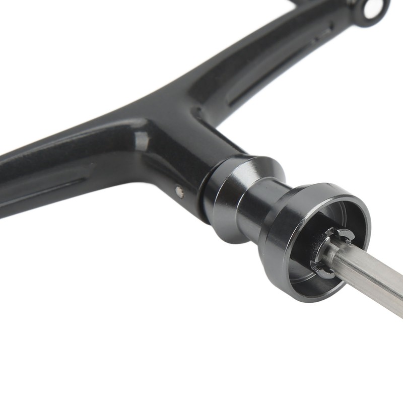 Fishing Reel Double Rocker Arm Handle Grip Four Angel Alloy