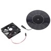 Chicken Coop Ventilation Fan, Solar Extractor Fan, One-piece Die Cut