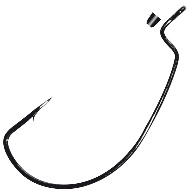 Gamakatsu Offset EWG with Silicon Stopper – Offset Hooks, Size
