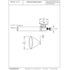 Westbrass D1114-12 D1114 Round Handle Straight Stop 1/2" Copper Sweat