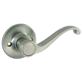 Design House 781815 Scroll Dummy Door Lever Satin Nickel
