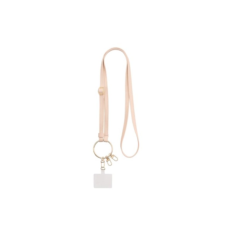 SUNCREST iSB-ST16 Shoulder Strap [Beige] Leather with Ring