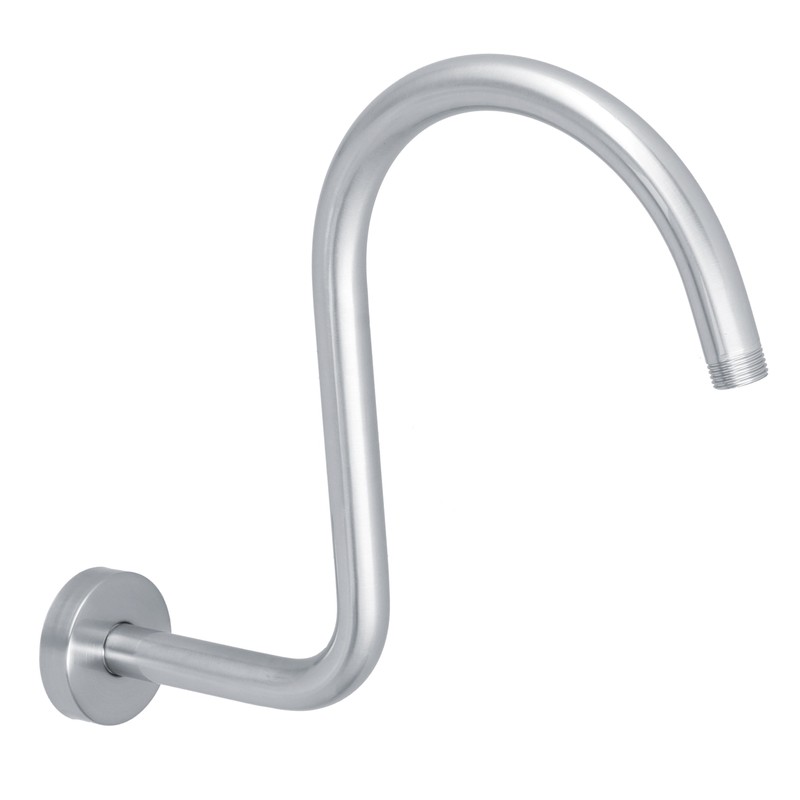 Shower Arm S Shape Gooseneck Stainless Steel Shower Head Extension
