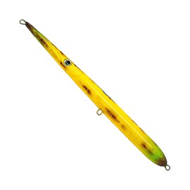 Jack Fin Pencil Bait STYLO Stylo 210 Banana Custom Floating Lure Handmade Blue