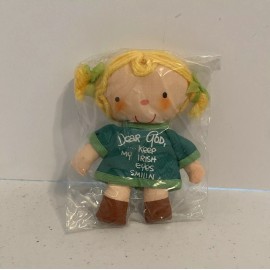 Enesco  Vintage  1984  IRISH  “Dear God Kids”  Mini Cloth Doll