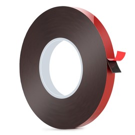 BTF-LIGHTING Double Sided Tape 65.6FT 0.47in/12mm Width Heavy Duty Adhesive Mounting Waterproof Strong Double Stick Foam Tape for LED Strips Lights,Home Decor,Walls Poster, Car Indoor and Outdoor