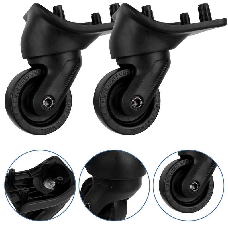 CAUTIOUS Suitcase Wheels Suitcase Wheels Replacement Wheels Luggage Case 2