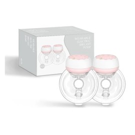 Extractor de Leche Eléctrico Doble, 12 Niveles, 180 ml por Botella, Carga USB, Sin BPA