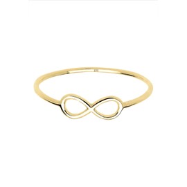ELLI ELLI and PREMIUM Women-Funny Clown Ring Stacker - 0612360414 Infinity 375 Yellow Gold gold