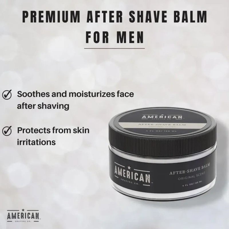 Bálsamo Para Después Del Afeitado American Shaving Co Smooth