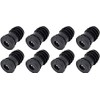 Design61 8x Threaded Plugs Adjusting Plugs for Round Pipe with