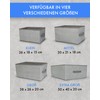 TOPP4u Storage Boxes, Set of 3, Practical Boxes for Storage,