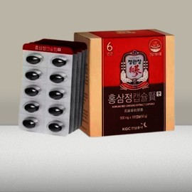 Jeonggwanjang Hongsamjeong Capsules 1 box (100 capsules) 6-year-old red ginseng, red ginseng concentrate, red ginseng capsules / 정관장 홍삼정캡슐현 1박스 (100캡슐) 6년근홍삼 홍삼농축액 홍삼캡슐