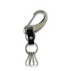 Dickies DS054NCS3 Simple Carabiner Keychain Silver x Yellow, Silver x