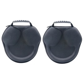 Gatuida 2pcs Portable Headphone Storage Bag Compatible Shockproof Carrying Case for Over-Ear Headphones Stylish and for Travel and Everyday Use