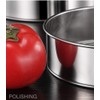 Falytemow Flour Sifter, Round Stainless Steel 40 Mesh Fine Sieve
