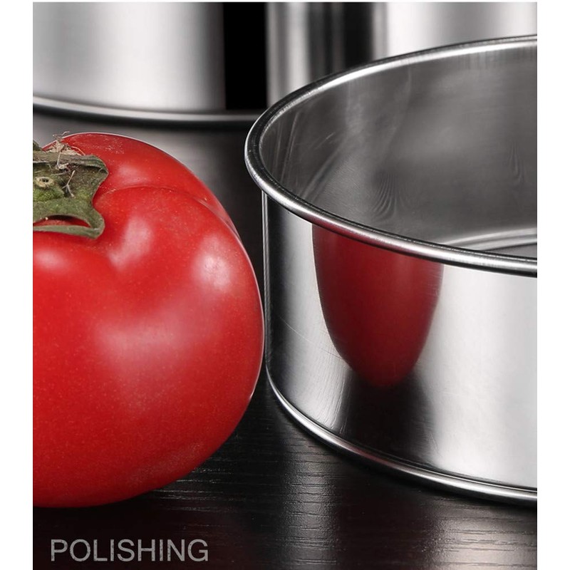 Falytemow Flour Sifter, Round Stainless Steel 40 Mesh Fine Sieve