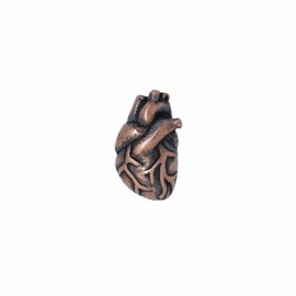 Jim Clift Design Human Heart Copper Lapel Pin - 10 Count