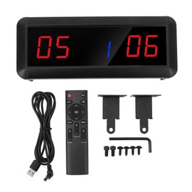 Digital Scoreboard with Remote Control LED Portable Tabletop Electronic Score Keeper for Badminton Basketball Table Tennis Indoor Outdoor Games