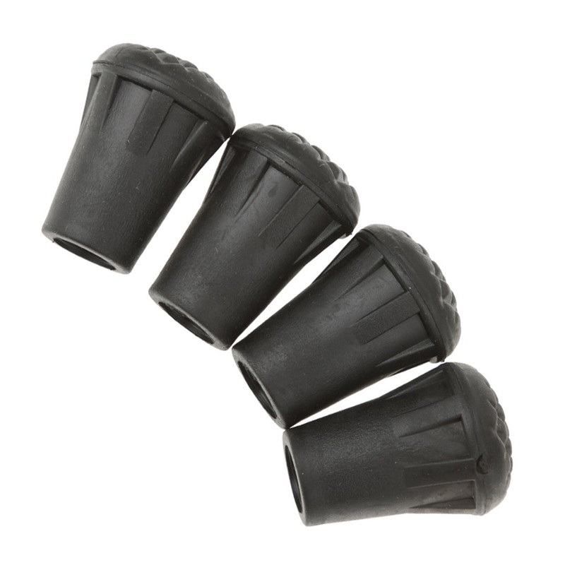 KOZEEY Replacement Rubber Tip Ends for Hiking Sticks, Walking, Trekking