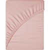 Funky Gadgets Double Fitted Sheet Blush Pink Deep Pocket 12
