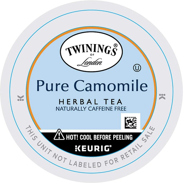 Twinings of London Pure Camomile Tea K-Cups for Keurig, 72 Count