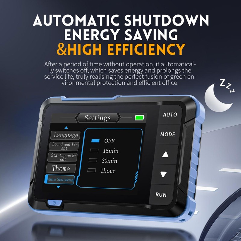Handheld Mini Oscilloscope 2.8in TFT 1M Bandwidth 5.0MS/s Sampling Rate