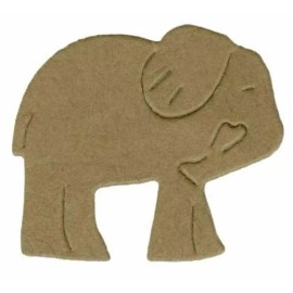 QuicKutz Elephant Animal Cracker Cookie Quickutz Thin Metal Die DS0298 NEW!