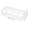 Operitacx Pack of 2 Egg Containers for Refrigerator, 8 Grid