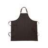 Chef Works Boulder Wax Denim Look Large Bib Apron (Unisex)