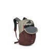 Osprey Comet Laptop Backpack, Sawdust Tan/Raisin Red