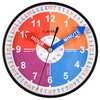 OSTAR Telling Time Teaching Wall Clock, Analog Silent Learning Clock