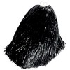 Pom Pom Black Accessory for American Sports Fancy Dress
