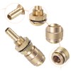 sourcing map 4pcs Gas & Water Quick Connector for Tube