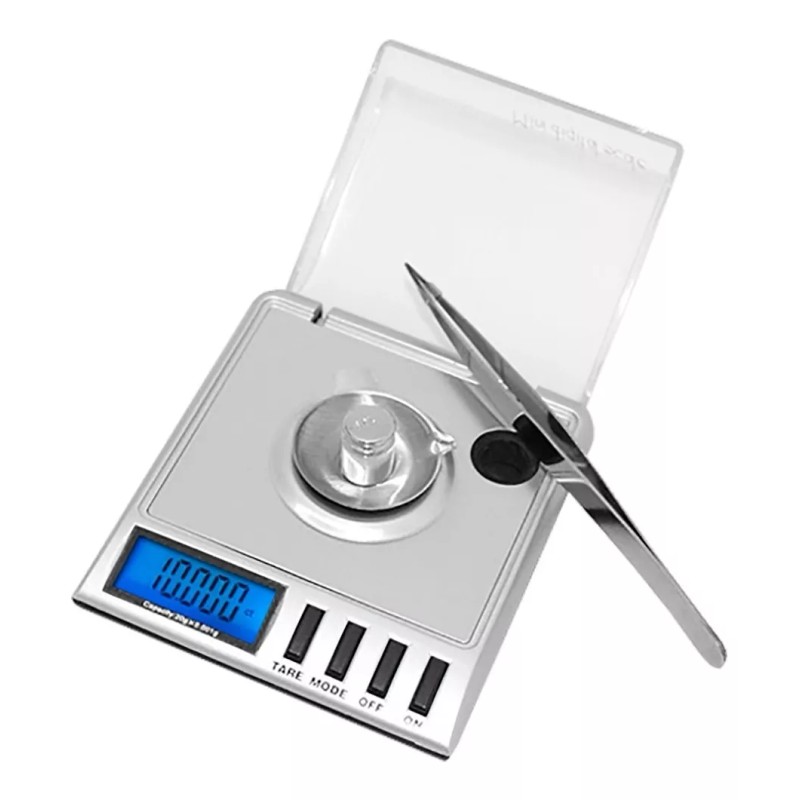 Mercader Digital Bascula Digital Miligramera 0.001gr X 20g Gramos Miligramos