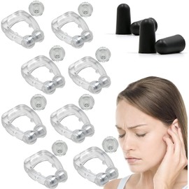 Tinnitus Relief for Ringing Ears, Acupeace Tinnitus Relief Device, Acupeace Anti Tinnitus Relief Ear Clip, Device for Stop Ear Ringing (4Pairs)