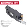 Gedotec Plastic drive unit, 1 piece servo-drive unit, Z10A3000.02, for