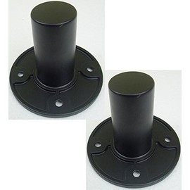 Adam Hall SM702 Speaker Flange 35 mm SM 702 Tripod Sleeves for Speaker Stands Pack of 2