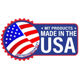 MT Products White Single Pizza Wedge Plate Paperboard Pizza Slice Tray (50 Pieces) - Made in The USA