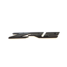 1x Rear Tailgate ZR2 Emblem Car Badge Logo Compatible with 2019-2025 Silverado Colorado (Matte Black)