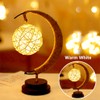 Betterlifewj Magic Moon Lamp - Night Light. Hanging Half Moon
