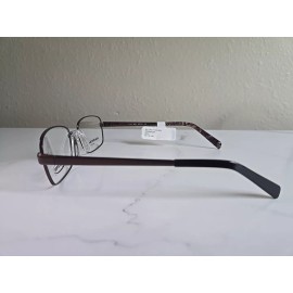 REALTREE XTRA CAMO T102 55-19-140 FLEX HINGE EYEGLASSES FRAME FULL RIM BROWN