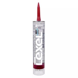 Sashco Lexel, Clear Synthetic Rubber Sealant, Waterproof & Flexible (10.5 fl. oz.)