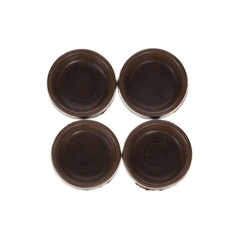 Merriway® BH01560 (4 Pcs) Non-Slip Rubber Castor Cups for Wood