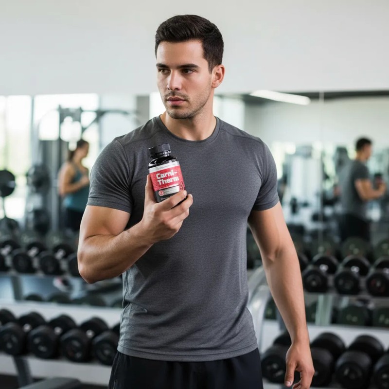 Quemador De Grasa Carnitherm Healthaddiction L-carnitina Sin Sabor