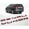 GMC 2pcs GMC 2021-2023 Yukon Yukon XL Black Red Rear