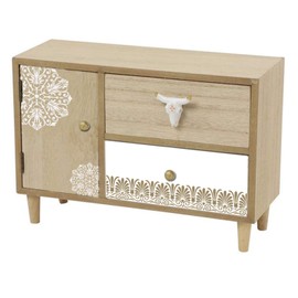 CrafTreat Reusable Doily Mandala Stencils for Painting on Wood, Canvas, Paper, Fabric, Floor, Wall and Tile - Flourish Doily - 6x6 Inch - DIY Art and Craft Stencils - Doily Stencil